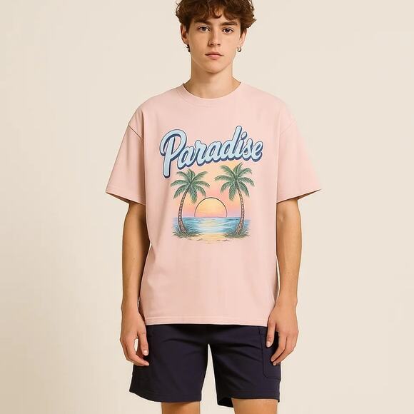 NWT Univibe Boy's Pull On Shorts Black L - Picture 1 of 11